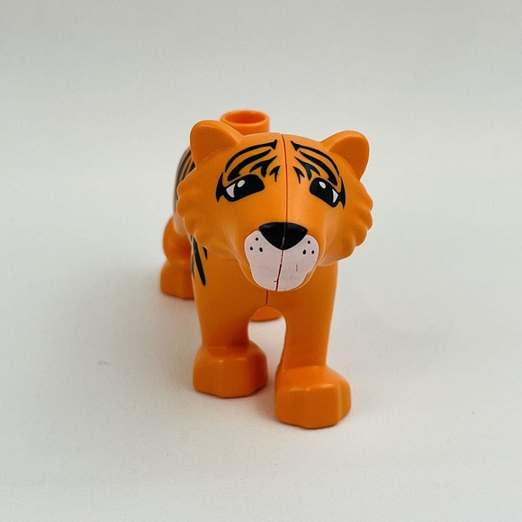 LEGO Duplo 10906 Tropical Island Adult Tiger Replacement Figure Only - Picture 2 of 6